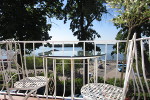 Blick auf den Plöner See vom Balkon